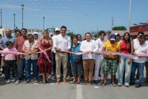 Progreso recibe calles nuevas con apoyo estatal