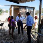 Cecilia Patrón refuerza apoyo social a damnificados