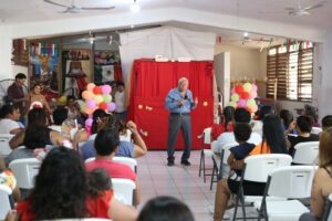 Cereso Mérida organiza jornada infantil para reinserción social