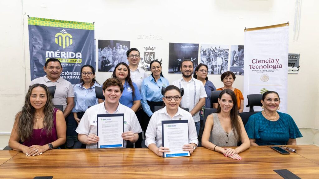 DIF Mérida y CICY acuerdan acciones sociales conjuntas