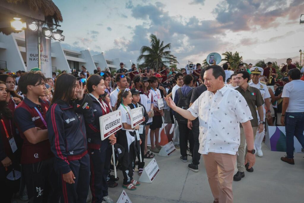 Díaz Mena fortalece el deporte con Olimpiada Nacional Conade
