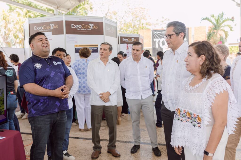 Tizimín recibe ExpoCiencias con respaldo de Joaquín Díaz