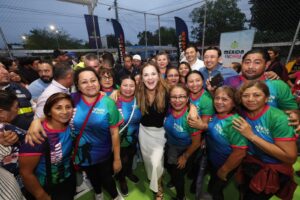 Cecilia Patrón mejora parque en el sur meridano
