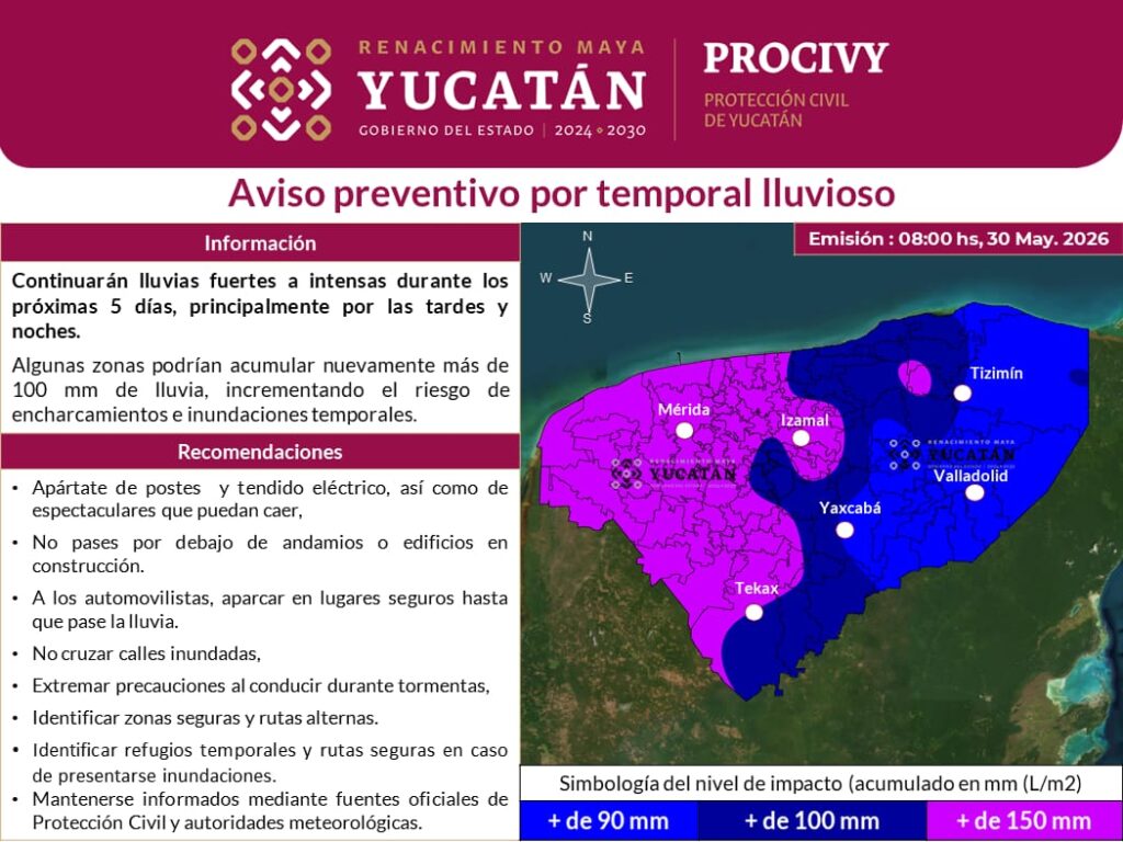 Procivy llama a extremar precauciones