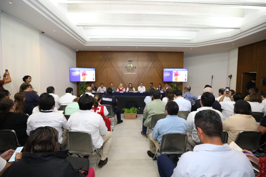 Mérida extrema medidas tras lluvias récord