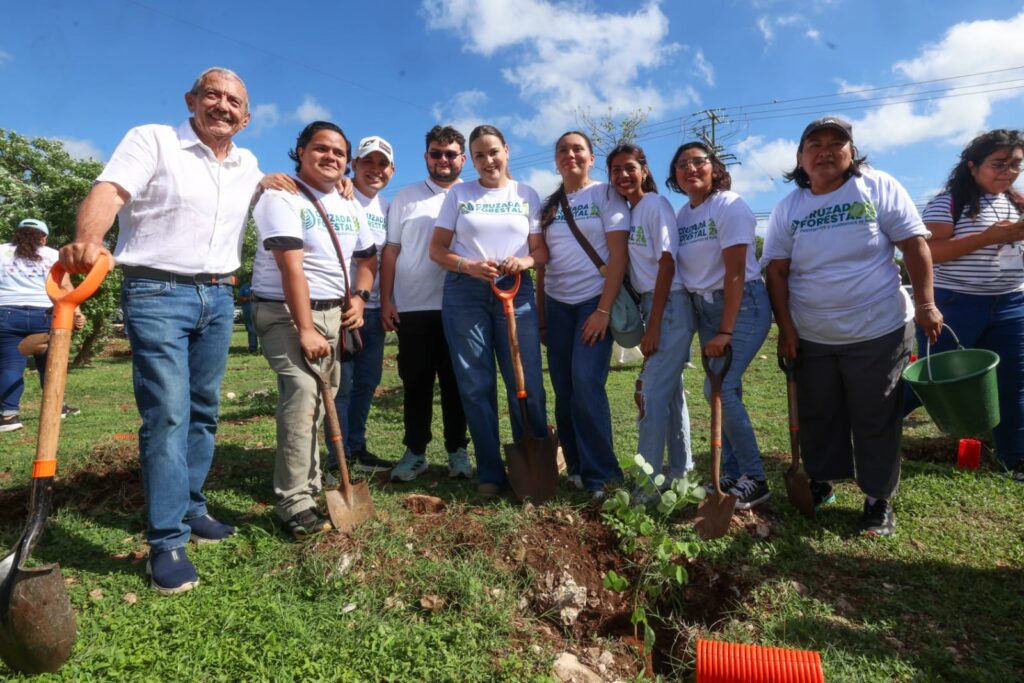 Mérida sembrará 50 especies durante Cruzada Forestal