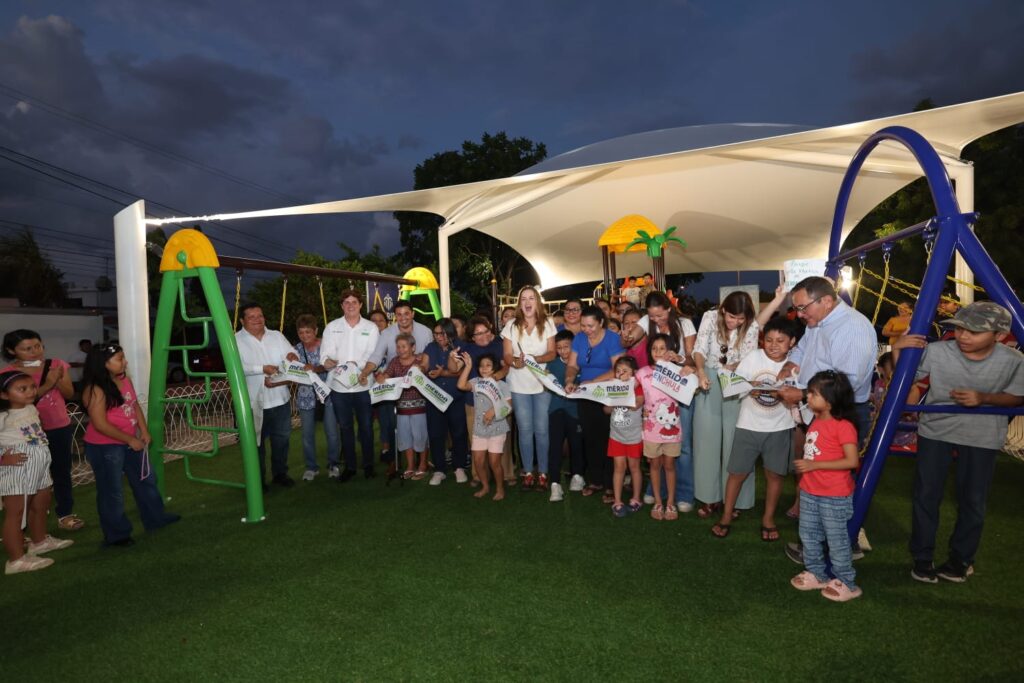 Diseño Participativo renueva parque en Mérida