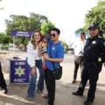 Cecilia Patrón protege a familias y visitantes