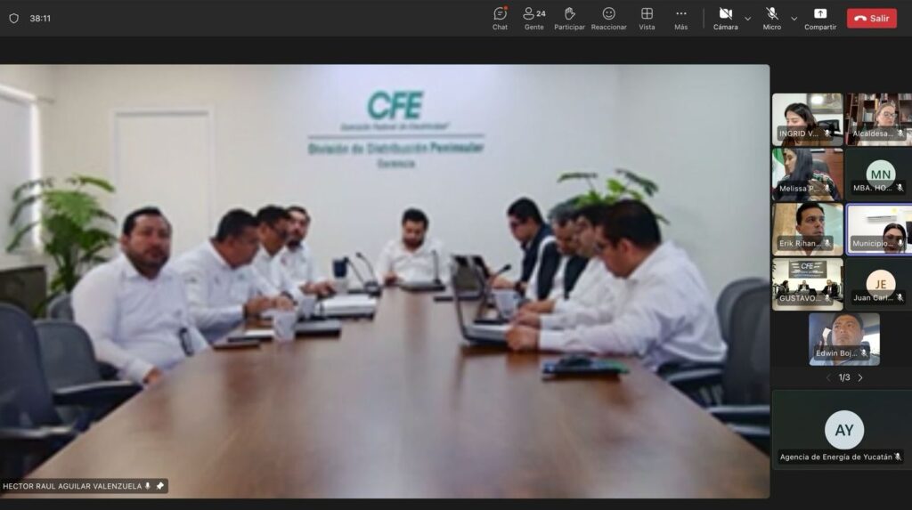 Joaquín Díaz Mena coordina inversiones con CFE