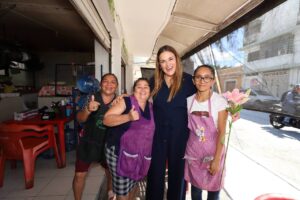 Cecilia Patrón fortalece comercio en espacios públicos