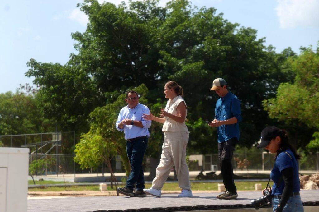Cecilia Patrón reduce riesgos de inundaciones en Mérida