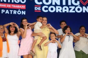 Cecilia Patrón lleva resultados a toda Mérida
