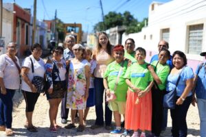 Cecilia Patrón lleva calles renovadas a más colonias