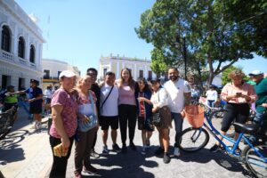Cecilia Patrón fortalece movilidad y convivencia con Bici-Ruta