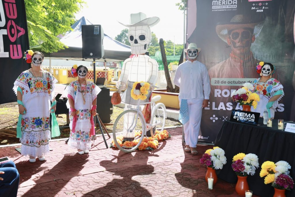 Mérida combina tradición y movilidad sostenible en la Rodada de las Ánimas