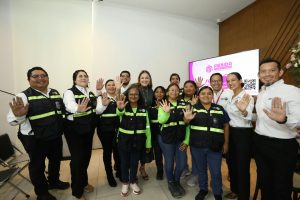 Cecilia Patrón suma aliados para prevenir el cáncer de mama