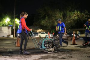 Cecilia Patrón apuesta por calles más seguras con bacheo permanente