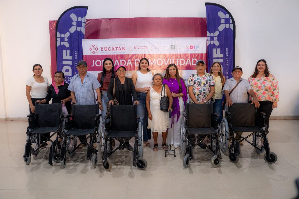 Entregan aparatos funcionales para impulsar la inclusión en Yucatán