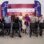 Entregan aparatos funcionales para impulsar la inclusión en Yucatán
