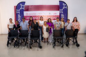 Entregan aparatos funcionales para impulsar la inclusión en Yucatán